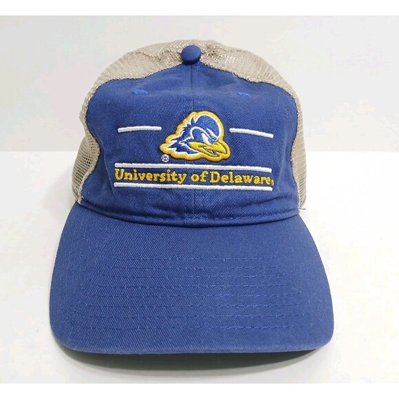The Game Other - University of Delaware Blue Hens The Game Vintage Hat Trucker Mesh Snapback Rare